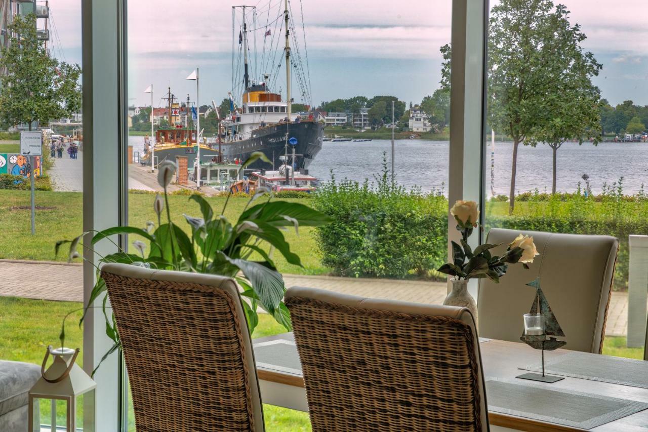 Апартаменты "Myharbourfront", Luxurioeses Wohnen An Der Hafenmole Росток Экстерьер фото