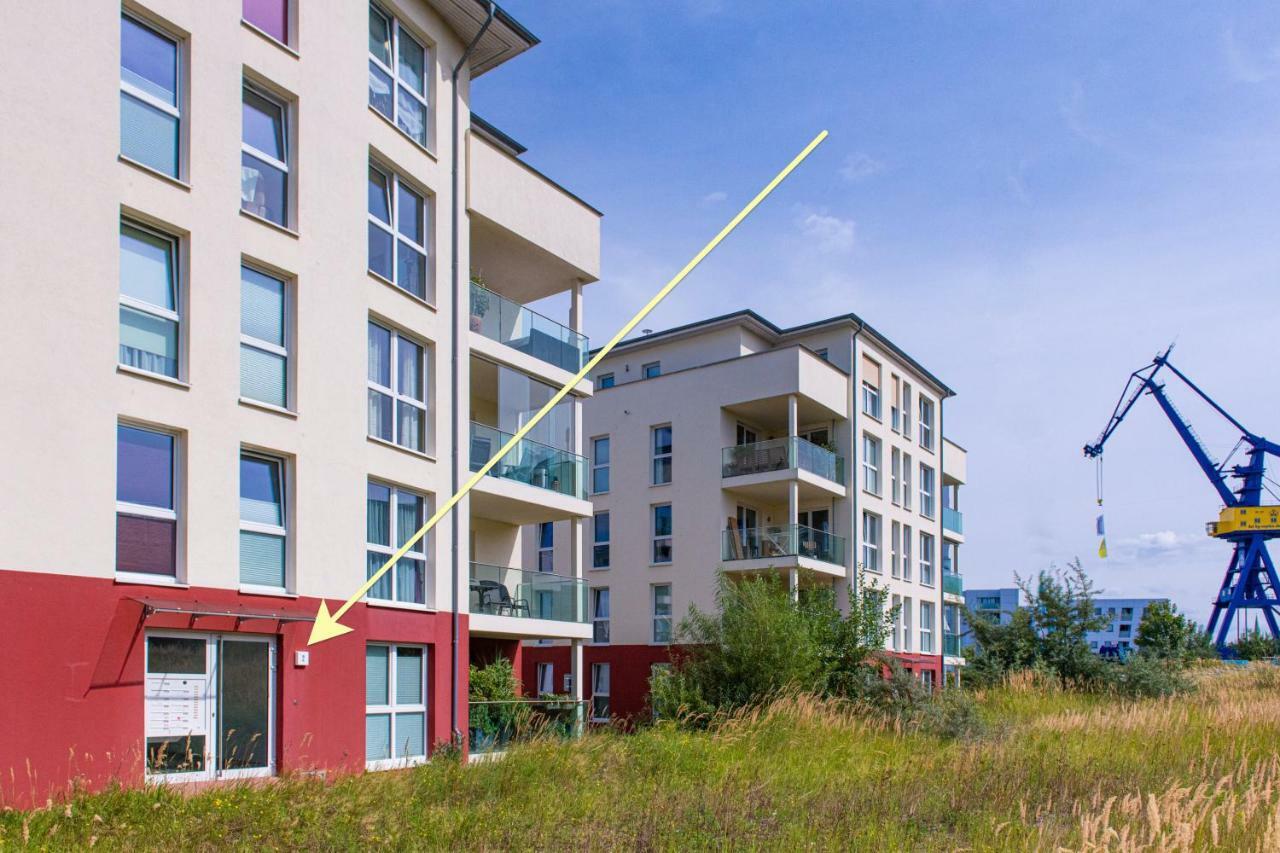 Апартаменты "Myharbourfront", Luxurioeses Wohnen An Der Hafenmole Росток Экстерьер фото