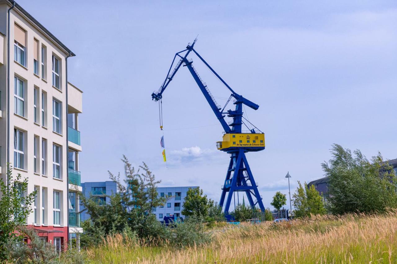 Апартаменты "Myharbourfront", Luxurioeses Wohnen An Der Hafenmole Росток Экстерьер фото